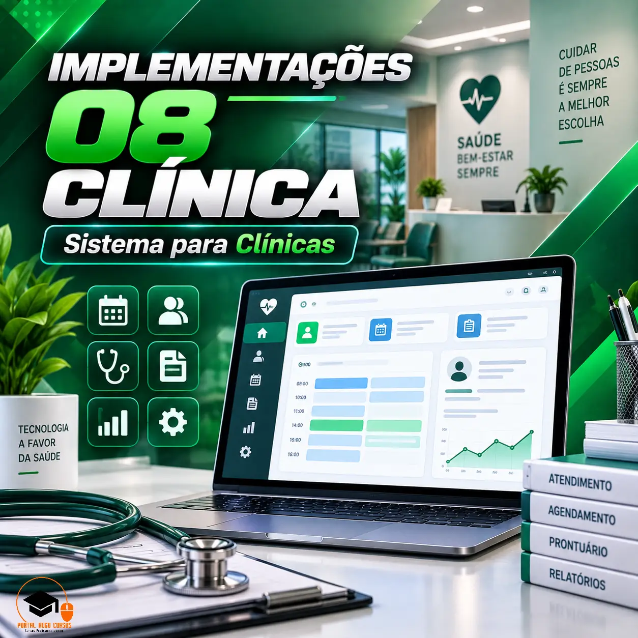 Implementações Clínica 08